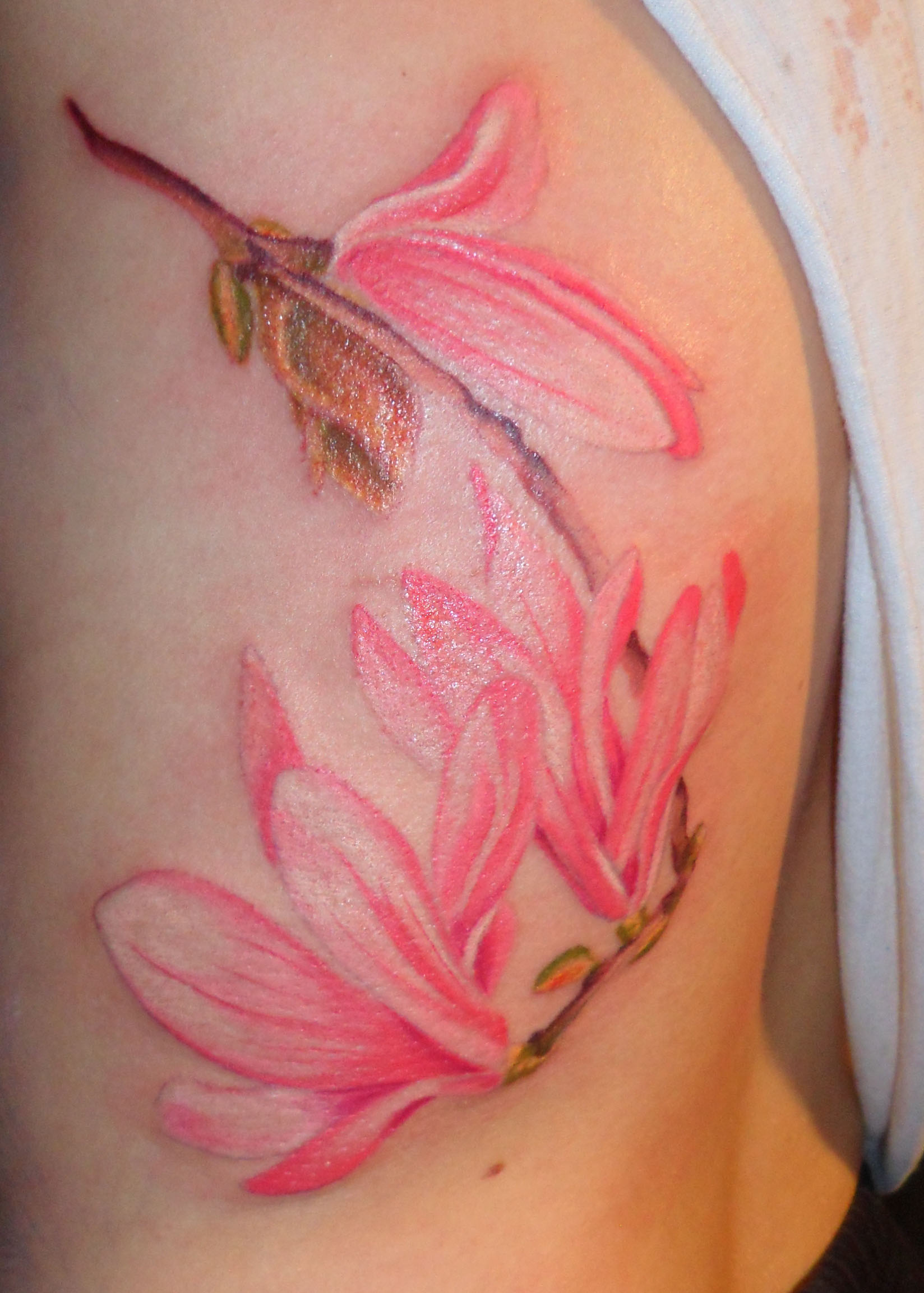 magnolia tattoo | Eight of Swords Tattoo